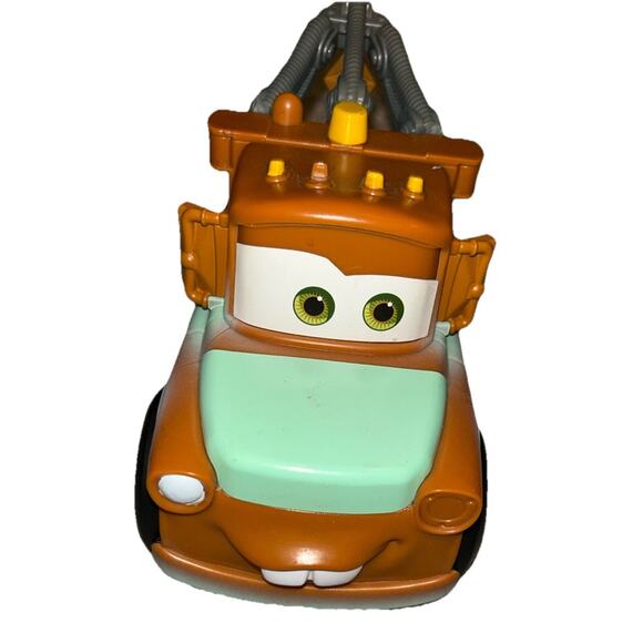 Disney Parks Pixar Cars Push &‎ Go Talking Mater Vehicle Toy Tested - Picture 4 of 9